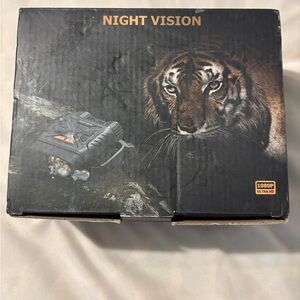 Night Vision 1080P Wildlife Camera - Black and Orange